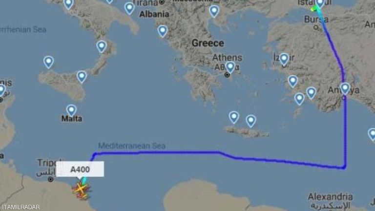 طائرة شحن عسكرية تركية - أرشيفية