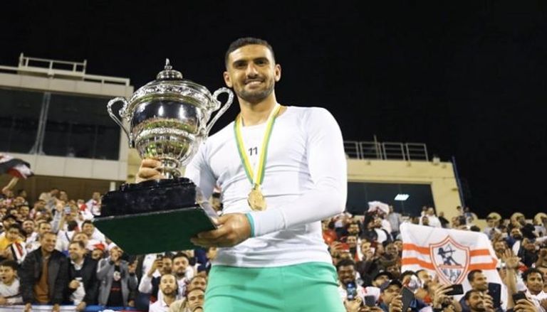 محمد عواد حارس الزمالك الدوري المصري الممتاز