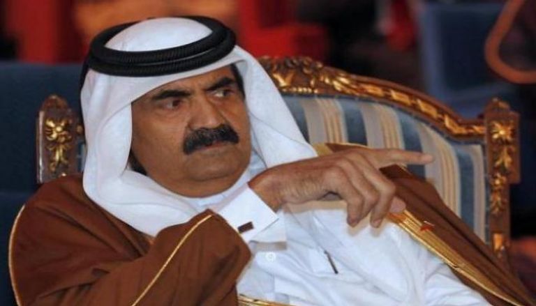 أمير قطر السابق حمد بن خليفة