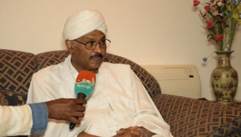 مبارك الفاضل المهدي رئيس حزب الأمة السوداني