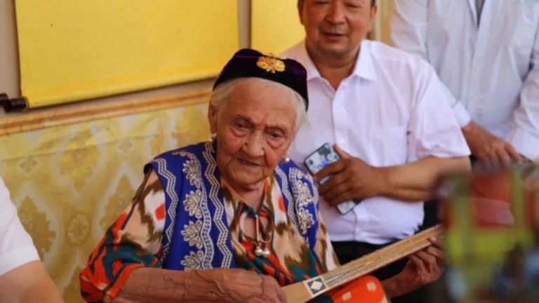 سيتي خلال الاحتفال بميلادها الـ134