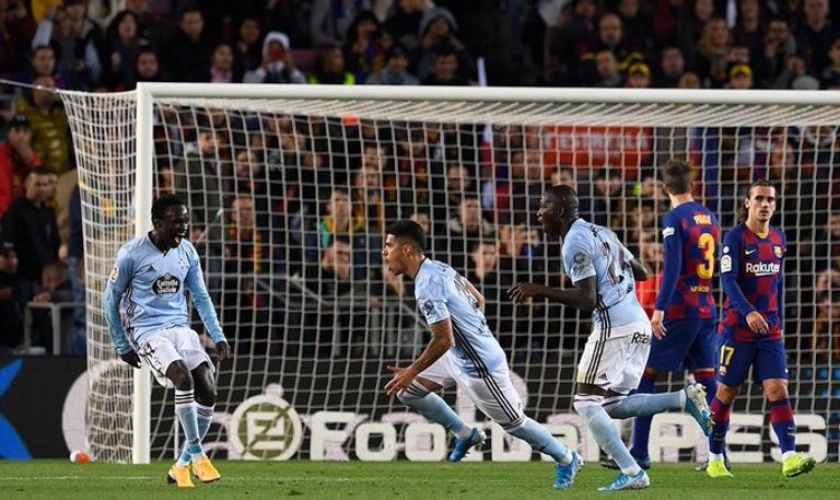 مباراة سيلتا فيجو وبرشلونة