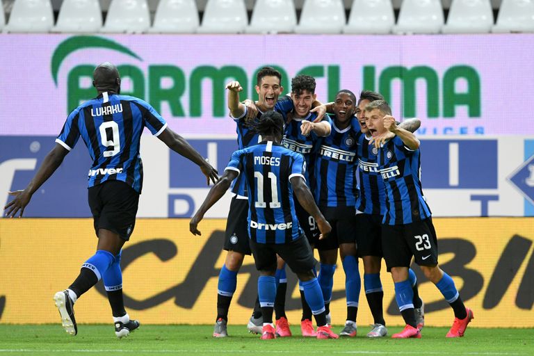 فرحة إنتر ميلان 