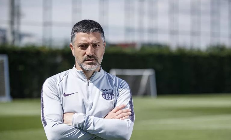 سيتين ولاعبو برشلونة