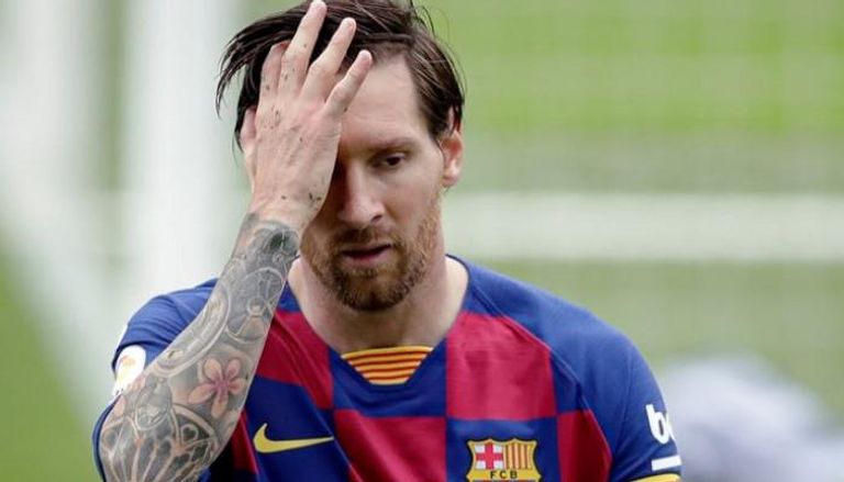 ميسي نجم برشلونة يعاني تهديفيا في المباريات الأخيرة