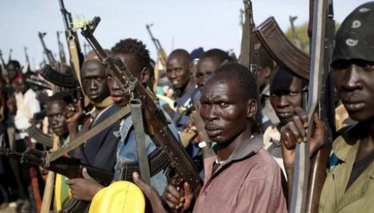 مسلحون في جنوب السودان – أرشيفية