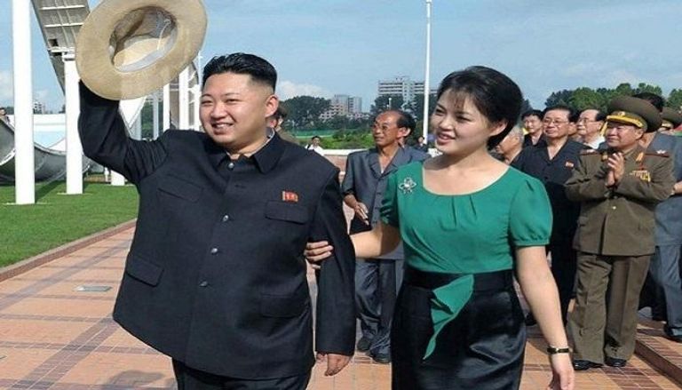 زعيم كوريا الشمالية وزوجته - أرشيفية 