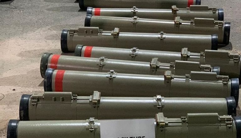 الأسحلة الإيرانية التي تم إحباط وصولها إلى مليشيا الحوثي