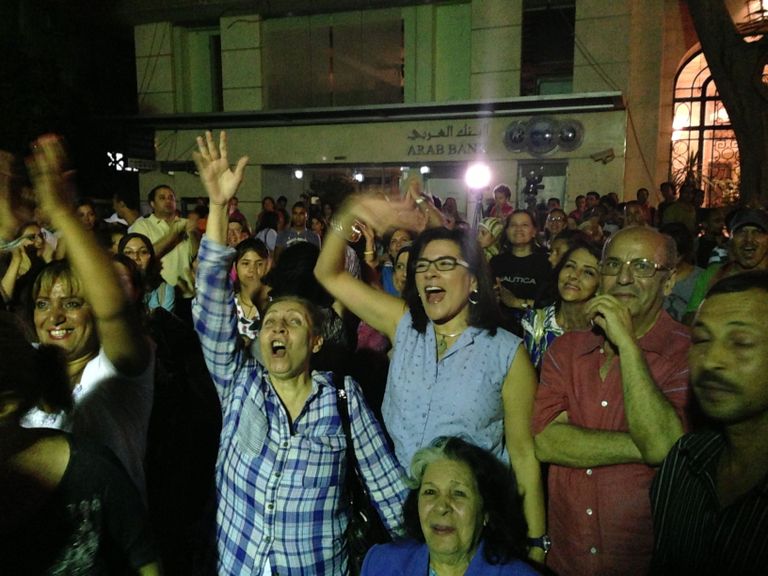 ملايين المصريين في ميدان التحرير بمشهد من ثورة 30 يونيو