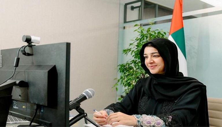  ريم بنت إبراهيم الهاشمي وزيرة الدولة لشؤون التعاون الدولي بالإمارات