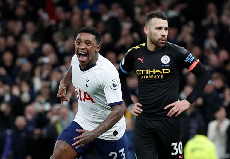 من مواجهة توتنهام ومانشستر سيتي