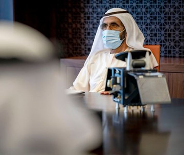 الشيخ محمد بن راشد آل مكتوم يطلع على التحضيرات النهائية لـ