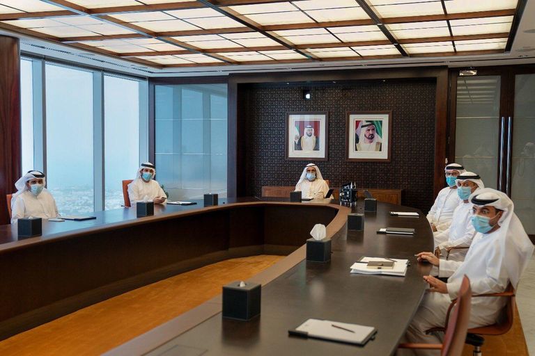 الشيخ محمد بن راشد آل مكتوم يطلع على التحضيرات النهائية لـ