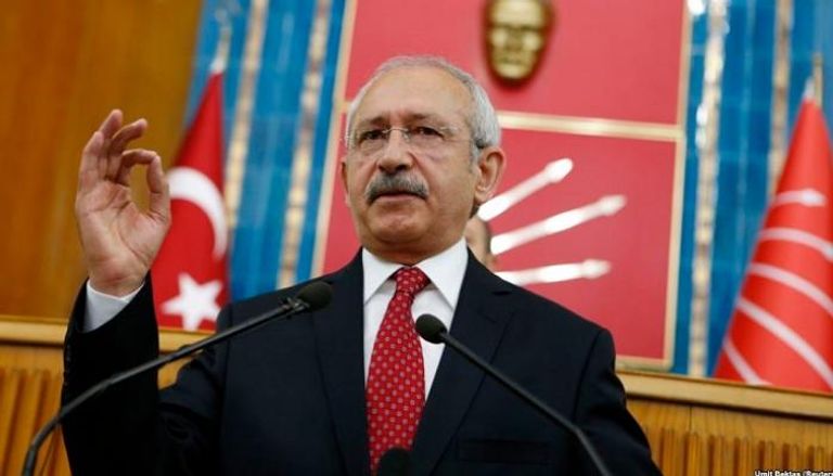 زعيم المعارضة التركية، كمال قليجدار أوغلو