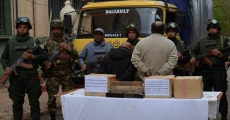 كمية كبيرة من المخدرات ضبطها الجيش الجزائري غرب البلاد - أرشيفية