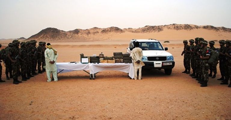 كمية كبيرة من المخدرات ضبطها الجيش الجزائري جنوب البلاد - أرشيفية