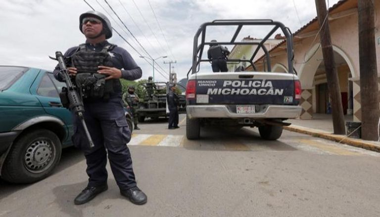عناصر من الشرطة المكسيكية- أرشيفية