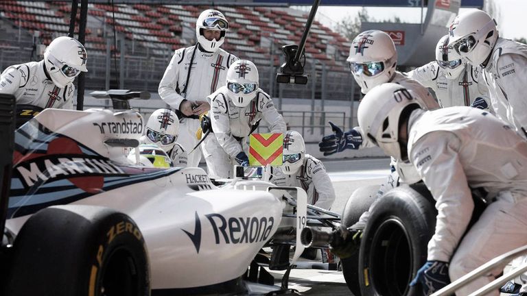 محطات التوقف في سباقات فورمولا 1