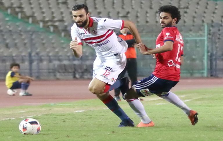 حمدي النقاز بقميص الزمالك المصري
