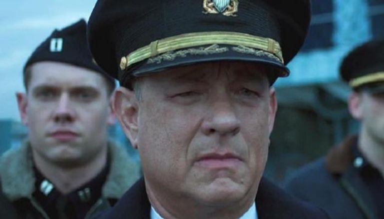 الممثل الأمريكي توم هانكس في مشهد من الفيلم