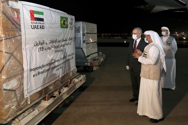 مساعدات إماراتية للبرازيل في مواجهة كورونا