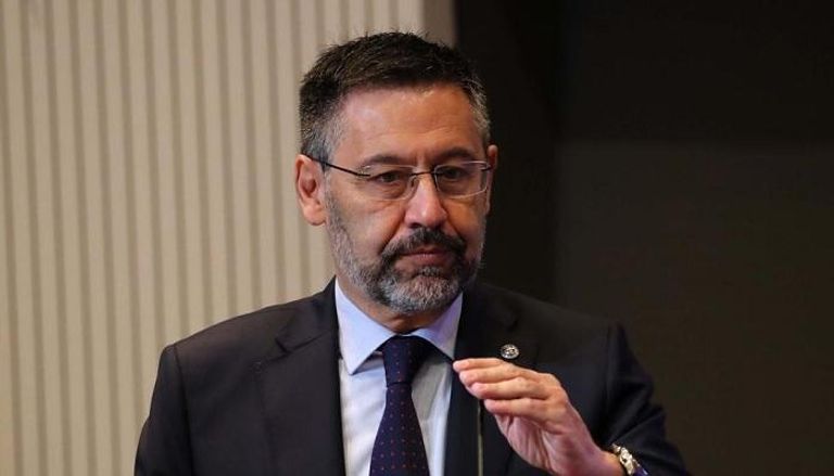 جوسيب ماريا بارتوميو رئيس برشلونة دييجو سيميوني مدرب أتلتيكو مدريد