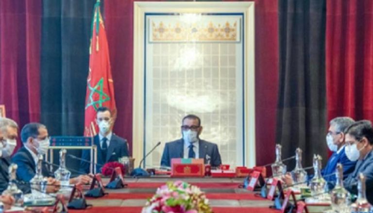 الملك محمد السادس يترأس مجلس الوزراء المغربي 