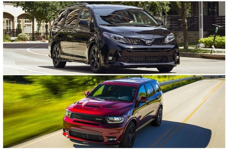فئة mini van في مواجهة فئة SUV