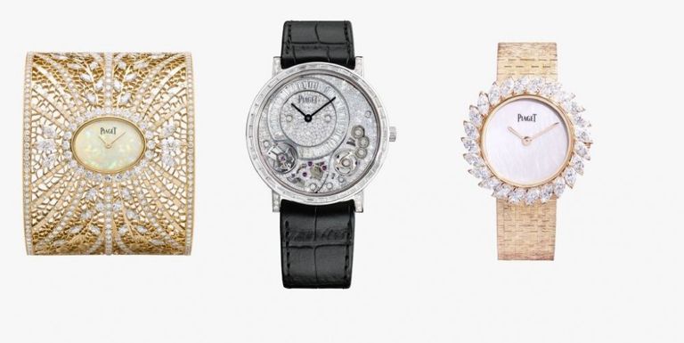 ساعات مرصعة بالماس العناية بالمجوهرات والساعات