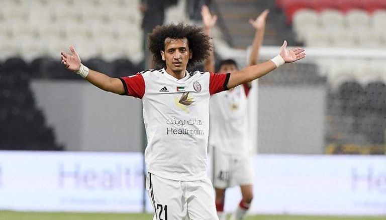 عمر عبدالرحمن عموري لاعب الجزيرة الإماراتي