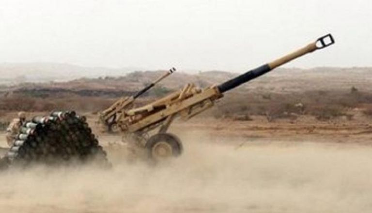 مدفعية تابعة للجيش اليمني