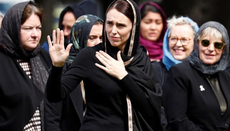 رئيسة وزراء نيوزيلندا ترتدي الأسود إبان مجزرة المسجدين- أرشيفية 
