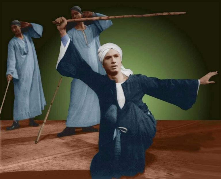 الفنان الراحل محمود رضا مع ابنته شيرين