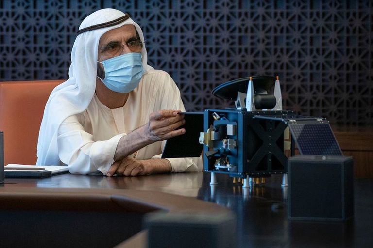 أحد الاختبارات التي تجرى على المسبار قبل إطلاقه