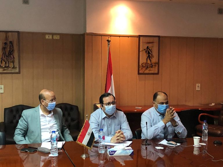 الفريق التفاوضي المصري في مفاوضات سد النهضة أعلام الدول الثلاث المشاركة في مفاوضات سد النهضة السودان وإثيوبيا ومصر