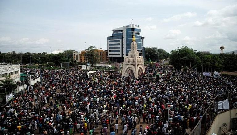 مظاهرات في عاصمة مالي باماكو