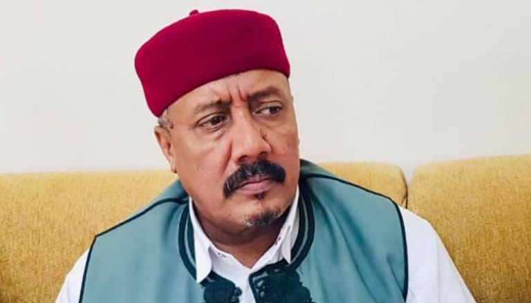 الشيخ السنوسي الحليق نائب رئيس المجلس الأعلى للقبائل الليبية