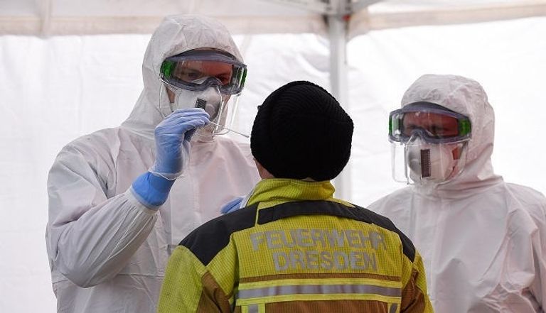 اختبار فيروس كورونا