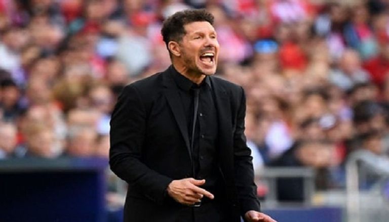 دييجو سيميوني مدرب أتلتيكو مدريد