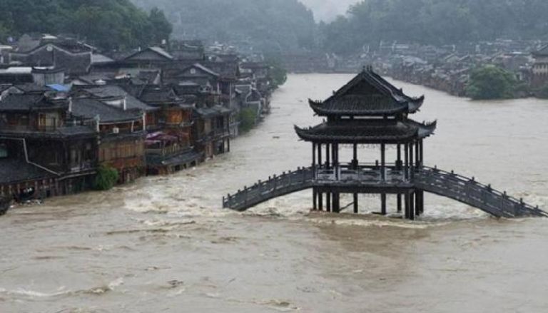 ارتفاع منسوب مياه أنهار الصين
