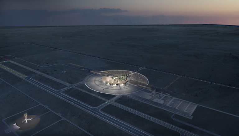 نموذج مطار مشروع البحر الأحمر تحالف سعودي يفوز بأضخم عقود مشروع البحر الأحمر