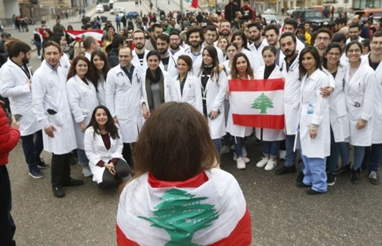 إضراب أطباء لبنان احتجاجاً على الاعتداءات - أرشيفية 