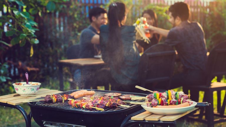 شواء اللحوم