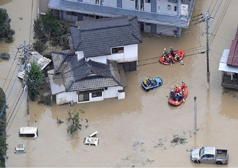 أمطار غزيرة تستمر أسبوعين في اليابان