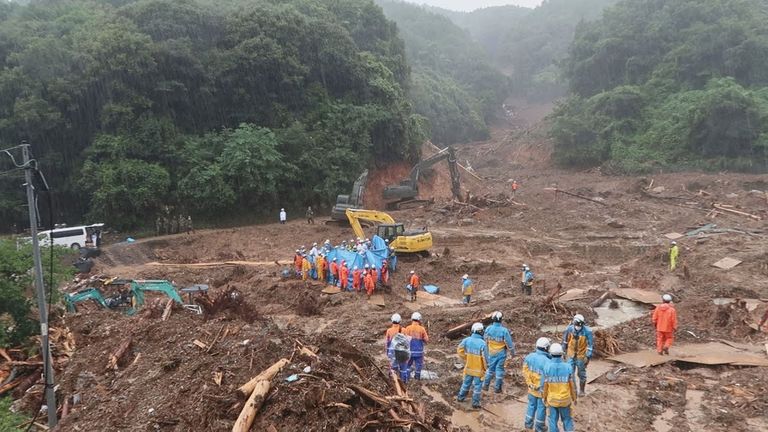 أمطار غزيرة تستمر أسبوعين في اليابان