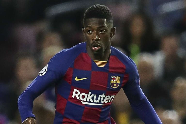 عثمان ديمبلي جناح برشلونة نيمار دا سيلفا نجم باريس سان جيرمان