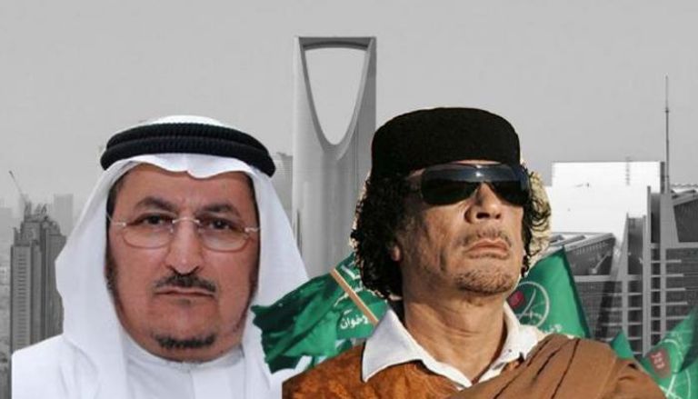 القذافي والإخواني مبارك الدويلة