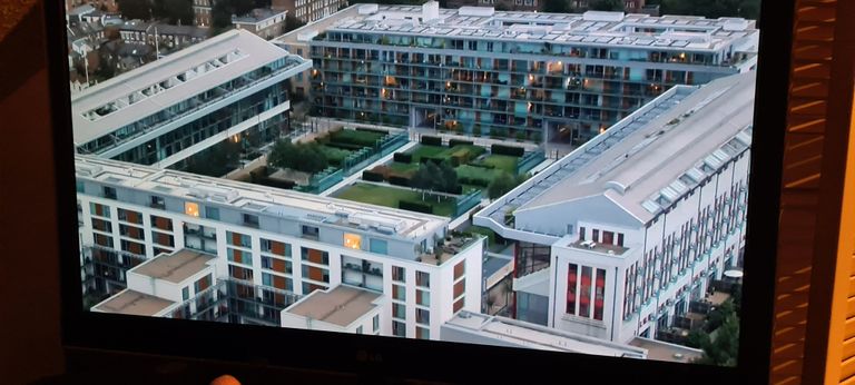 صورة من التليفزيون