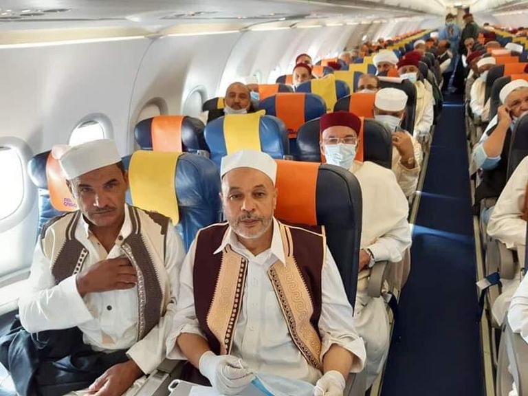 زيارة وفد القبائل الليبية للقاهرة