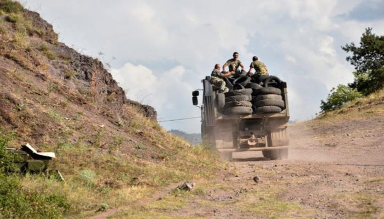 الحدود الأذرية الأرمينية - أرشيفية